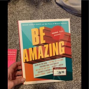 BE AMAZING BOOK
